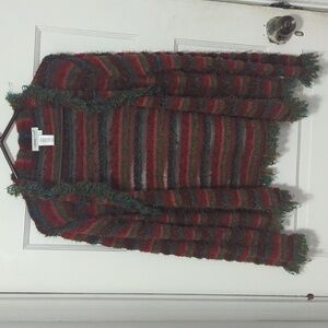 Coldwater Creek Multicolor Striped Sweater